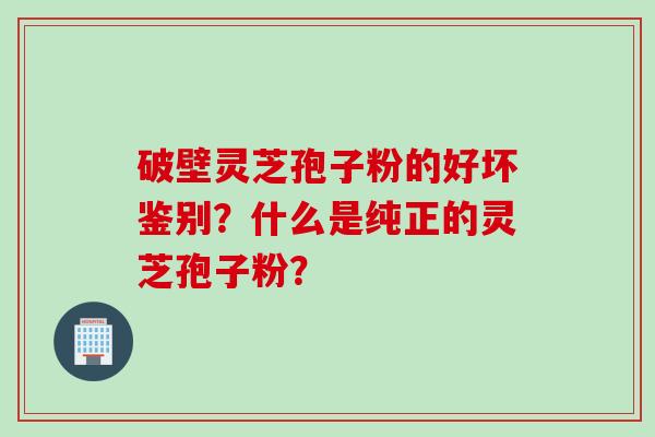破壁灵芝孢子粉的好坏鉴别？什么是纯正的灵芝孢子粉？