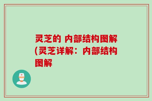灵芝的 内部结构图解(灵芝详解：内部结构图解