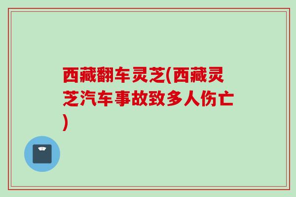 西藏翻车灵芝(西藏灵芝汽车事故致多人伤亡)